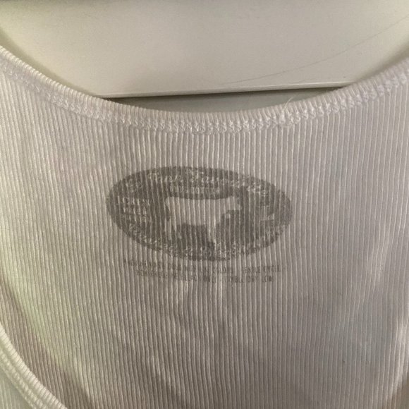 J. Crew white tank top, L - Picture 2 of 3